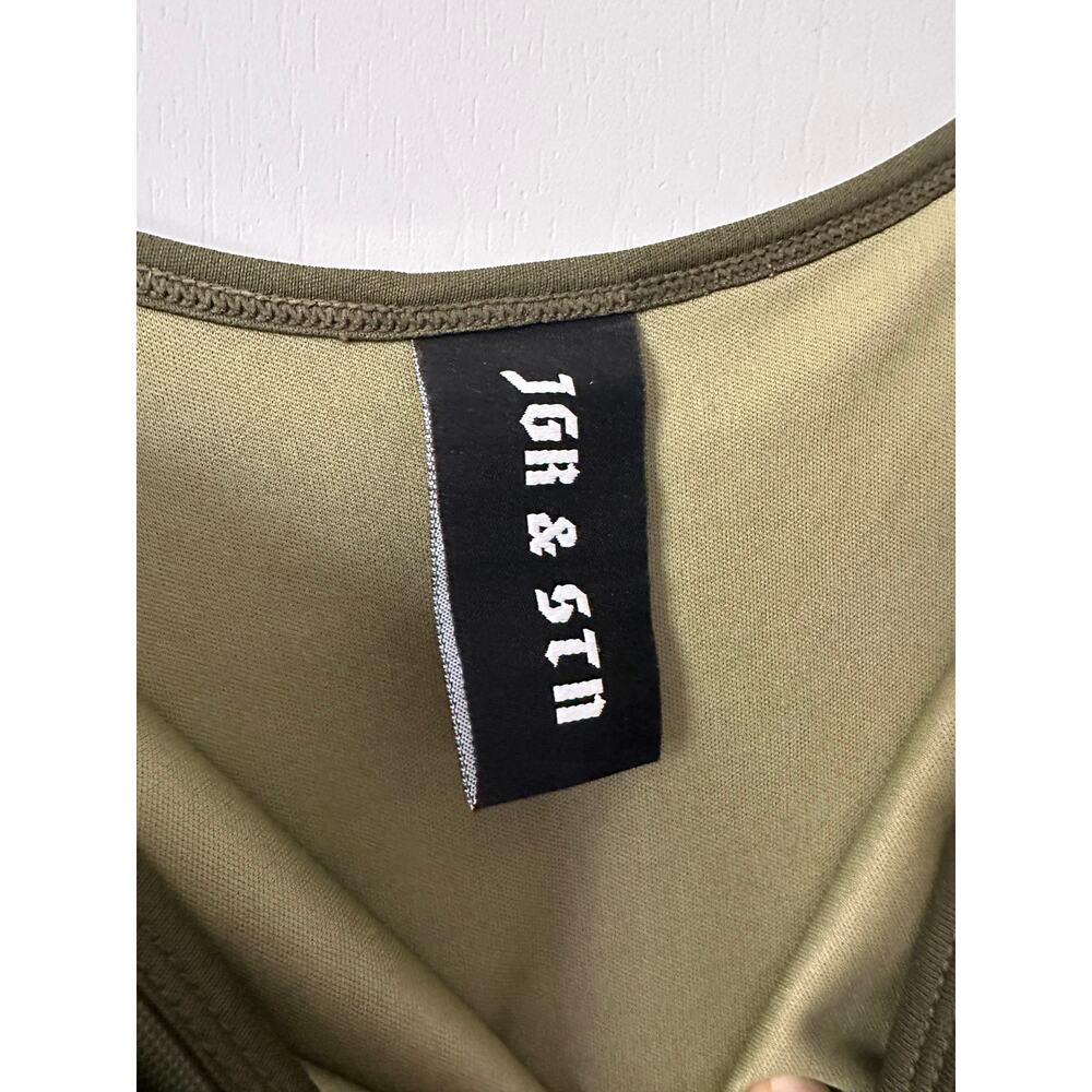 Jagger & Stone Princess Polly Demi Mesh Green Midi Dress size 2 - Picture 13 of 13